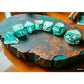 CHX22403 Oxi-Copper Marble Mega-Hedral Dice with White Colored Numbers 20mm (25/32in) Set of 7 Dice