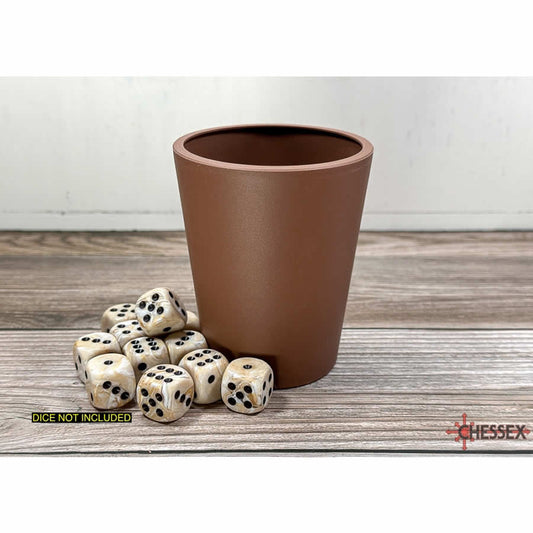 CHX89009 Brown Flexible Dice Cup Chessex