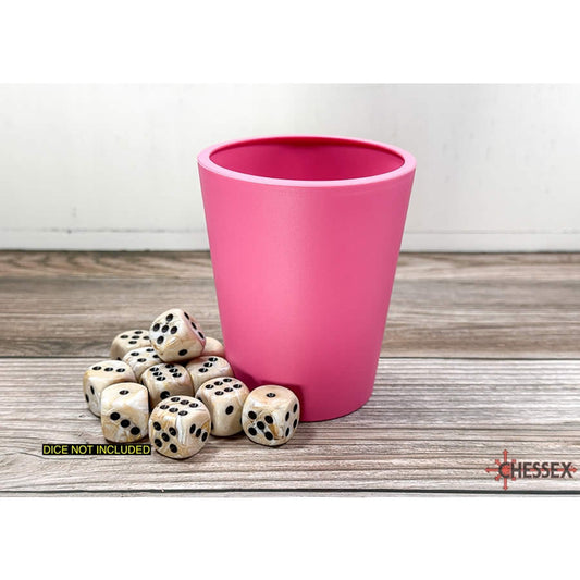 CHX89014 Pink Flexible Dice Cup Chessex