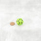 CHXXVUD00 Bright Green Vortex Countup and Down Die with Black Numbers D20 25mm (1in) Pack of 1