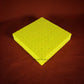 KOP01991 Yellow Blank Opaque Dice Counting Cubes D6 16mm (5/8in) Bulk Pack of 200 Cubes