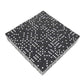 KOP02096 Black Opaque Dice White Pips D6 19mm (3/4in) Bulk Pack of 200