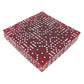 KOP02116 Red Transparent Dice with White Pips D6 19mm (3/4in) Bulk Pack of 200 Dice