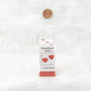 KOP03936 White Sweetheart Dice with Red Hearts D6 25mm (1in) Pack of 2