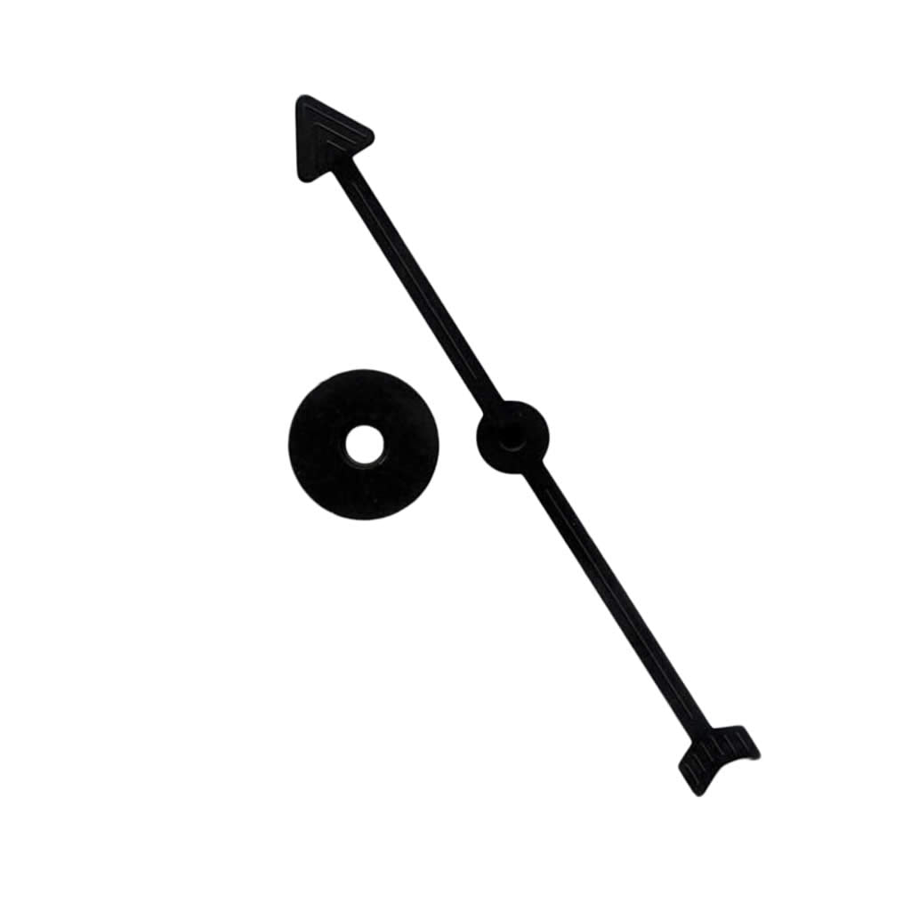 KOP04258 Black Plastic Game Spinners 4 inches Long Pack of 8 Spinners