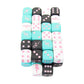 KOP04923 Flamingo Dice Assorted Colors with Pink Pips 16mm (5/8in) Bulk Pack of 50 Dice