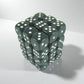 KOP05113 Green Opaque Deluxe Dice with White Pips D6 12mm (1/2in) Pack of 36 Dice