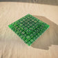 KOP05161 Green Transparent Dice Glow in the Dark Pips D6 16mm Bulk Pack of 200