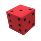 KOP10943 Red Opaque Foam Die with Black Dots D6 50mm (2in) Pack of 1 Die