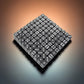 KOP11470 Black Opaque Dice with White Pips D6 16mm (5/8in) Bulk Pack of 200 Dice