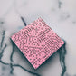 KOP12634 Pink Opaque Dice Black Pips D6 16mm (5/8in) Bulk Pack of 200
