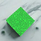 KOP12863 Green Fish Dice with Black Pips D6 16mm (5/8in) Bulk Pack of 100