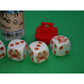 KOP13513 Crab Dice Game with 5 White Dice Koplow Games