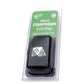 KOP18859 Metal Die Silver Colored Dice with Green Numbers Countdown D20 22mm (7/8in) 1 Die with Dice Bag