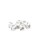KOP20091 Weapons Dice White with Black Weapons Symbols D6 19mm (3/4in) Set of 7 Dice