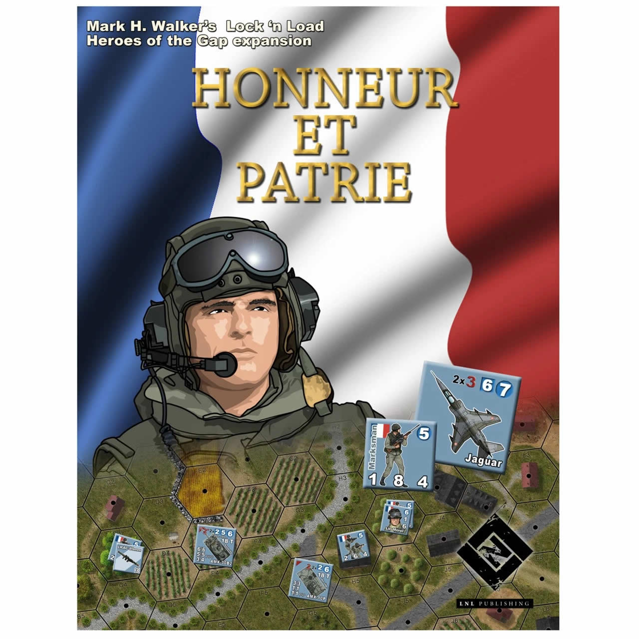 LLP1013 Honneur et Patrie Heroes of the Gap Board Game Expansion Lock and Load Publishing
