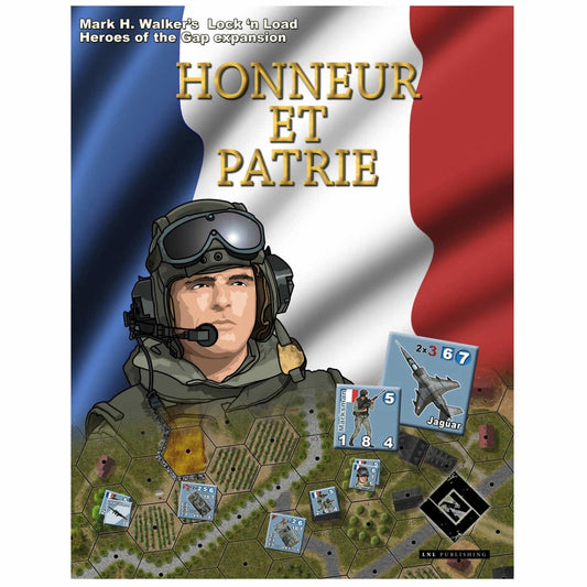 LLP1013 Honneur et Patrie Heroes of the Gap Board Game Expansion Lock and Load Publishing