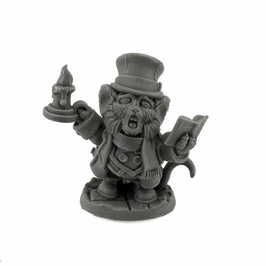 RPR01454 Christmas Mousling Caroler Miniature 25mm Heroic Scale Special Edition