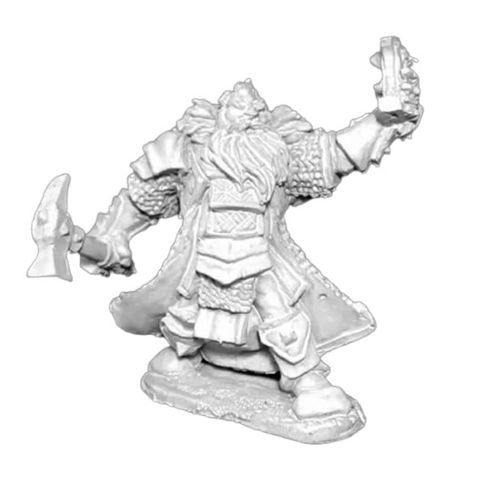 RPR03717 Thain Grimthorn Dwarf Cleric Miniature 25mm Heroic Scale Dark Heaven Legends