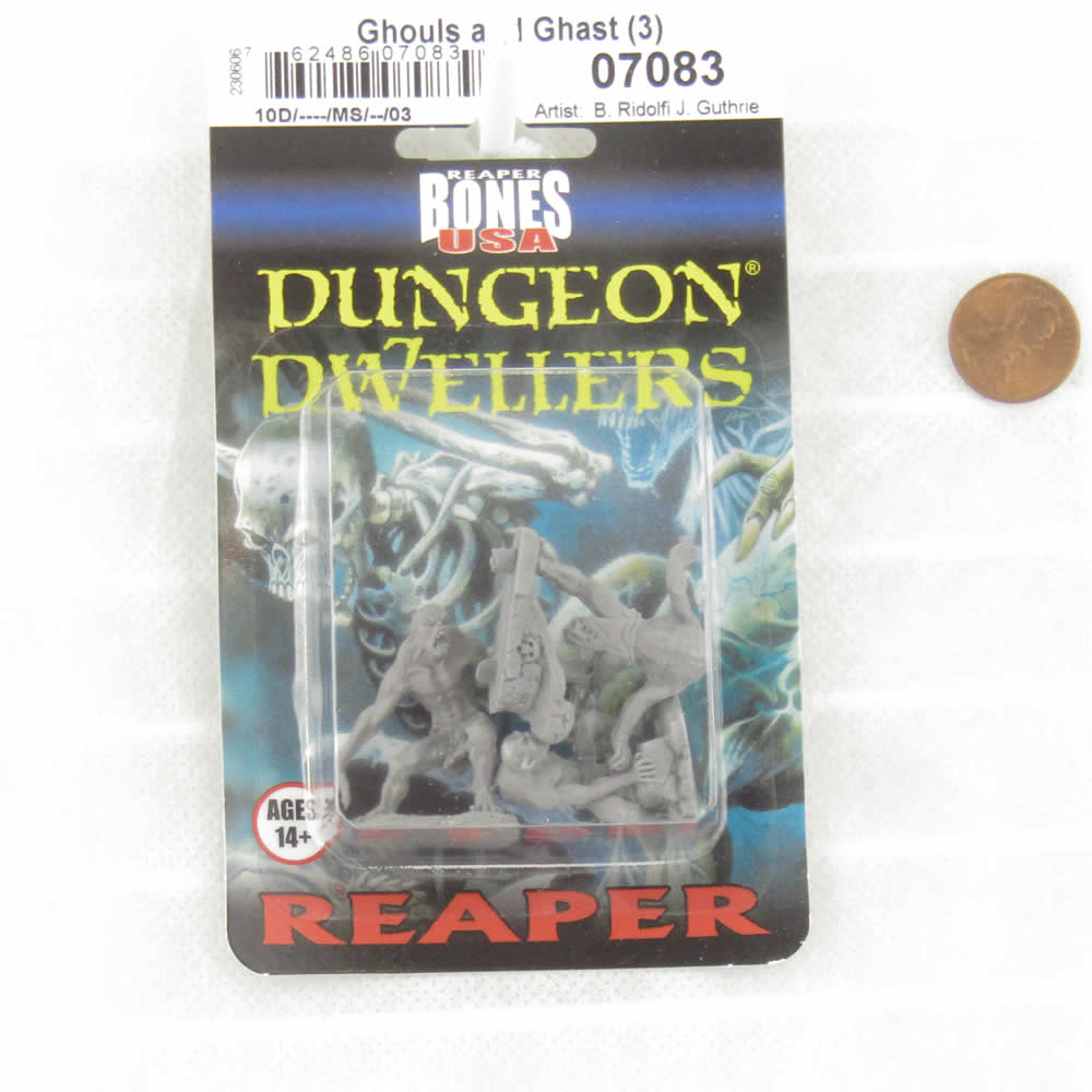 RPR07083 Ghouls and Ghast Miniature 25mm Heroic Scale Figure Dungeon Dwellers