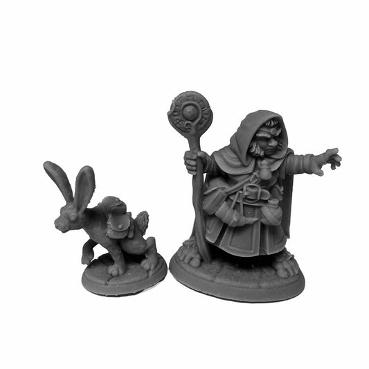 RPR07096A Hollis Grayheath and Verbena Miniature 25mm Heroic Scale Figure 3D Printed Dungeon Dwellers Reaper Miniatures
