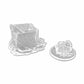 RPR07132 Small Gelatinous Cube (Clear) Miniature 25mm Heroic Scale Figure Dungeon Dwellers