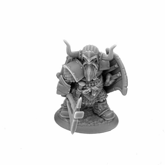 RPR07133 Dromn Ironsworn Dwarf Warrior Miniature 25mm Heroic Scale Figure Dungeon Dwellers