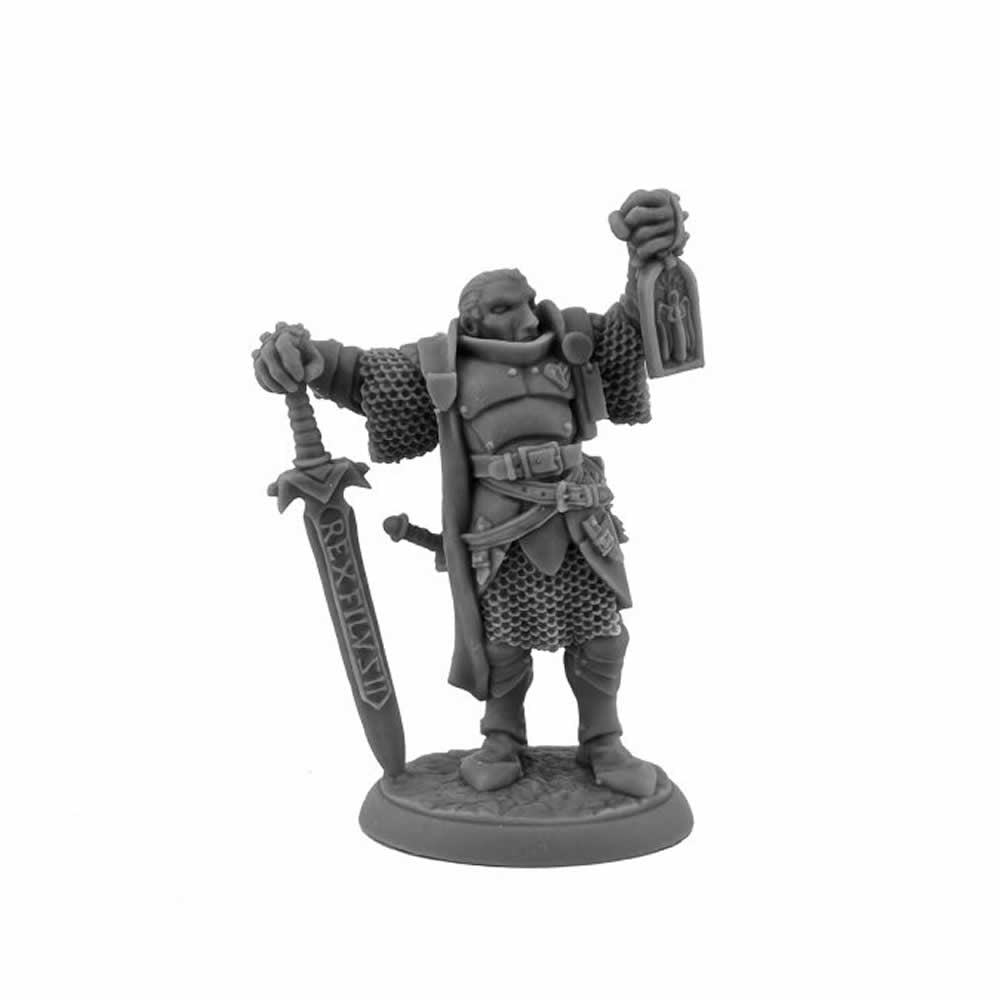 RPR07144 Marcus Gideon Undead Hunter Miniature 25mm Heroic Scale Figure Dungeon Dwellers Reaper Miniatures