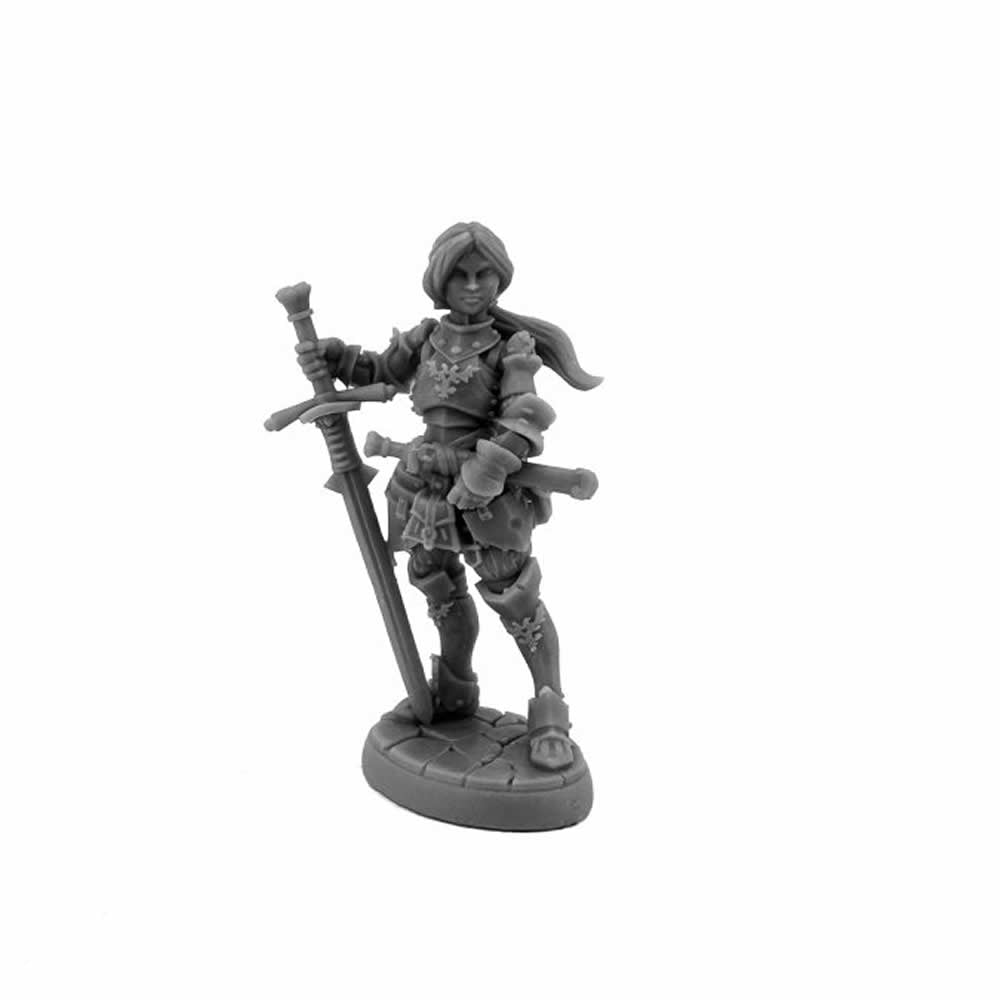 RPR07145 Helga Female Landsknecht Miniature 25mm Heroic Scale Figure Dungeon Dwellers Reaper Miniatures