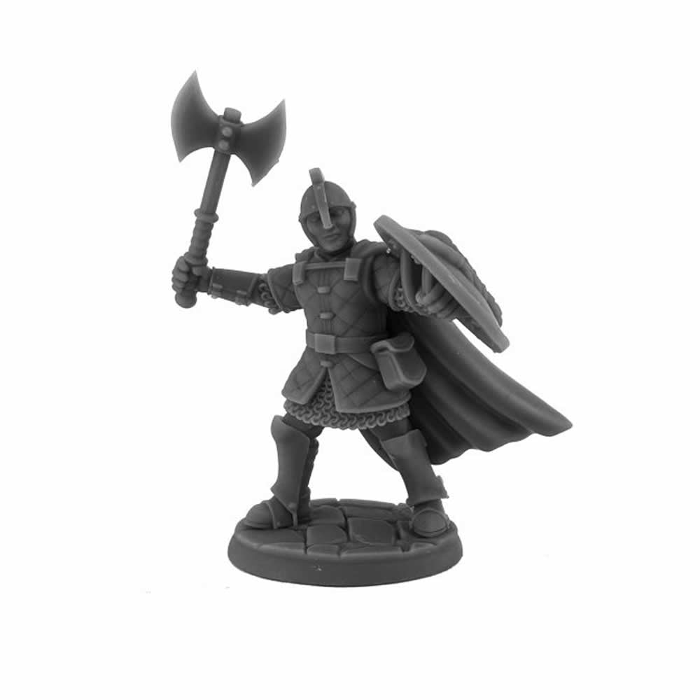 RPR07148 Sir Rudolf Heroic Fighter Miniature 25mm Heroic Scale Figure Dungeon Dwellers Reaper Miniatures