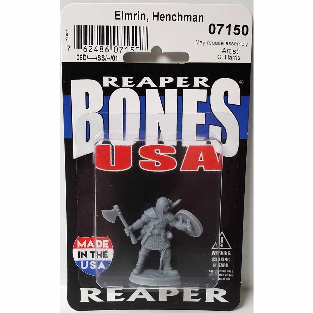 RPR07150 Elmrin Trusted Henchman Miniature 25mm Heroic Scale Figure Dungeon Dwellers