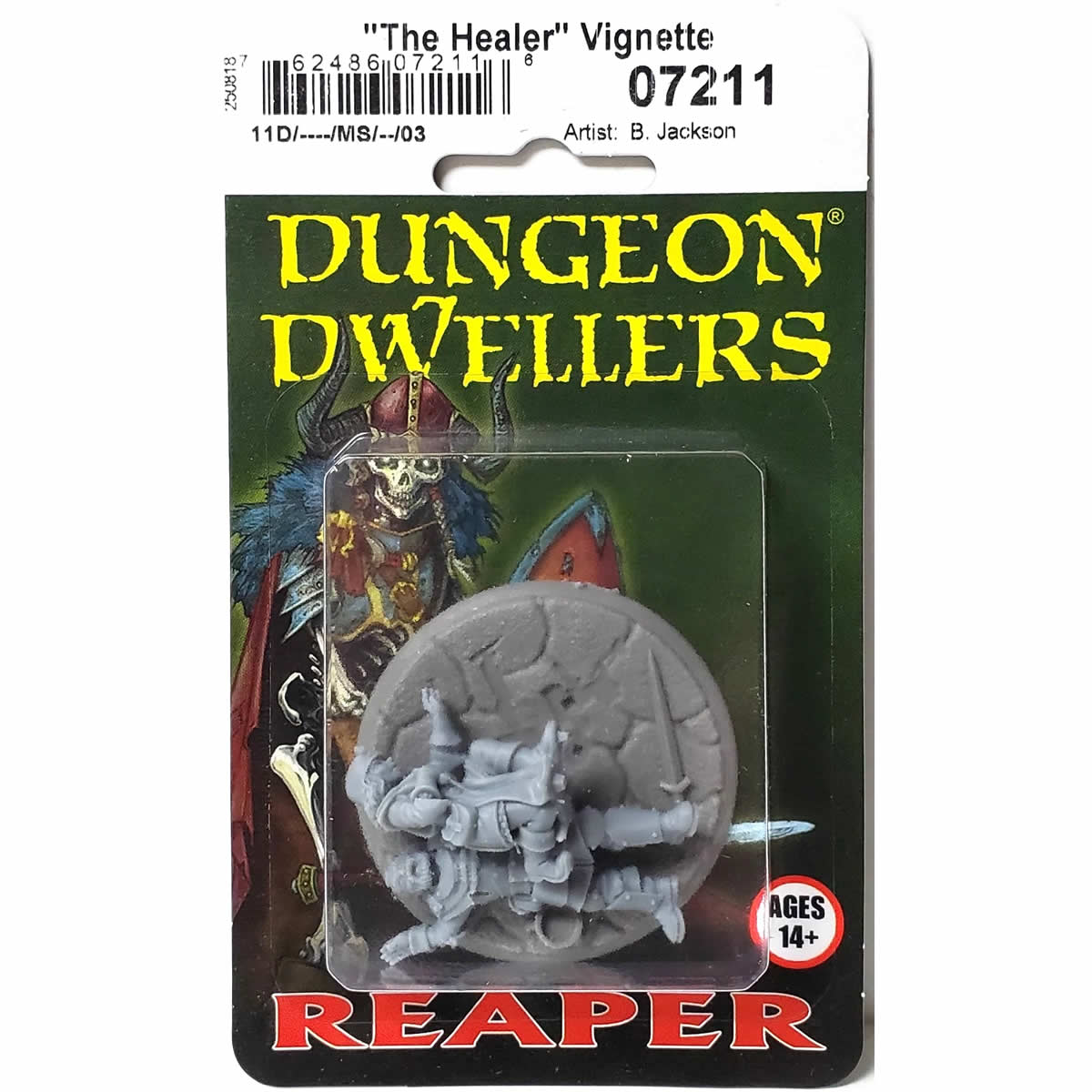 RPR07211 The Healer Miniature 25mm Heroic Scale Figure Dungeon Dwellers