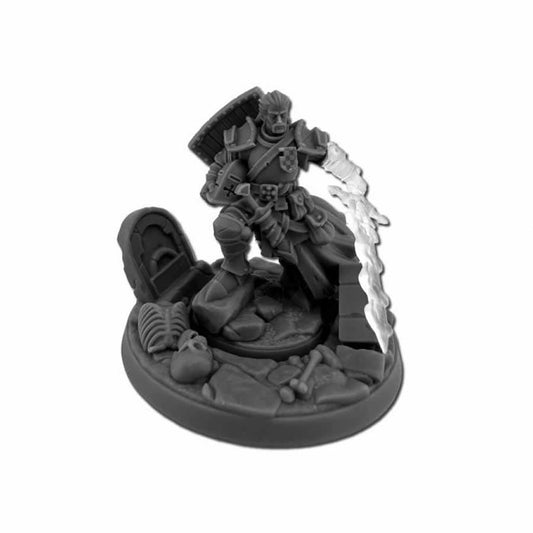 RPR07214 Sir Toren Mael Kingslyre Knight Miniature 25mm Heroic Scale Figure Dungeon Dwellers