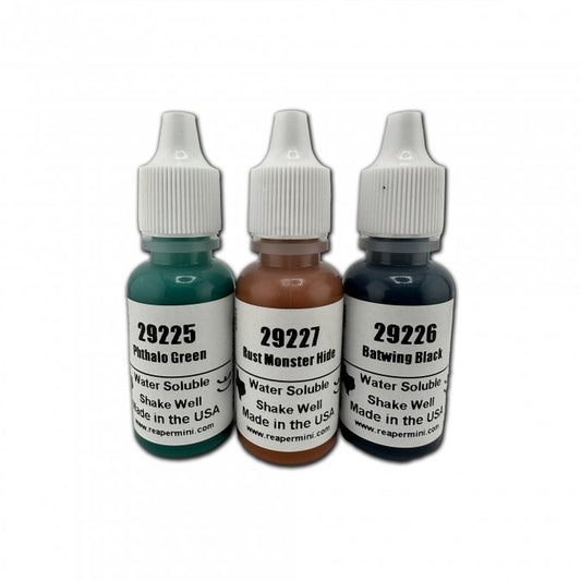 RPR09887 2024 Hall of Fame Triad Acrylic Reaper Master Series Hobby Paint Dropper Bottles Reaper Miniatures