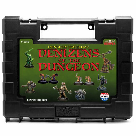 RPR10056 Denizens of the Dungeon Boxed Set Miniatures 25mm Heroic Scale Bones USA Reaper Miniatures