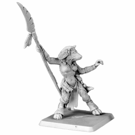RPR14593 Kashia Ghostmane Tribe Lupine Miniature Figure 25mm Heroic Scale Warlord