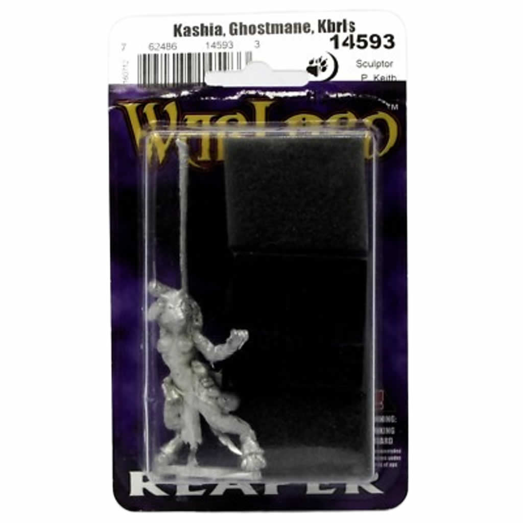 RPR14593 Kashia Ghostmane Tribe Lupine Miniature Figure 25mm Heroic Scale Warlord