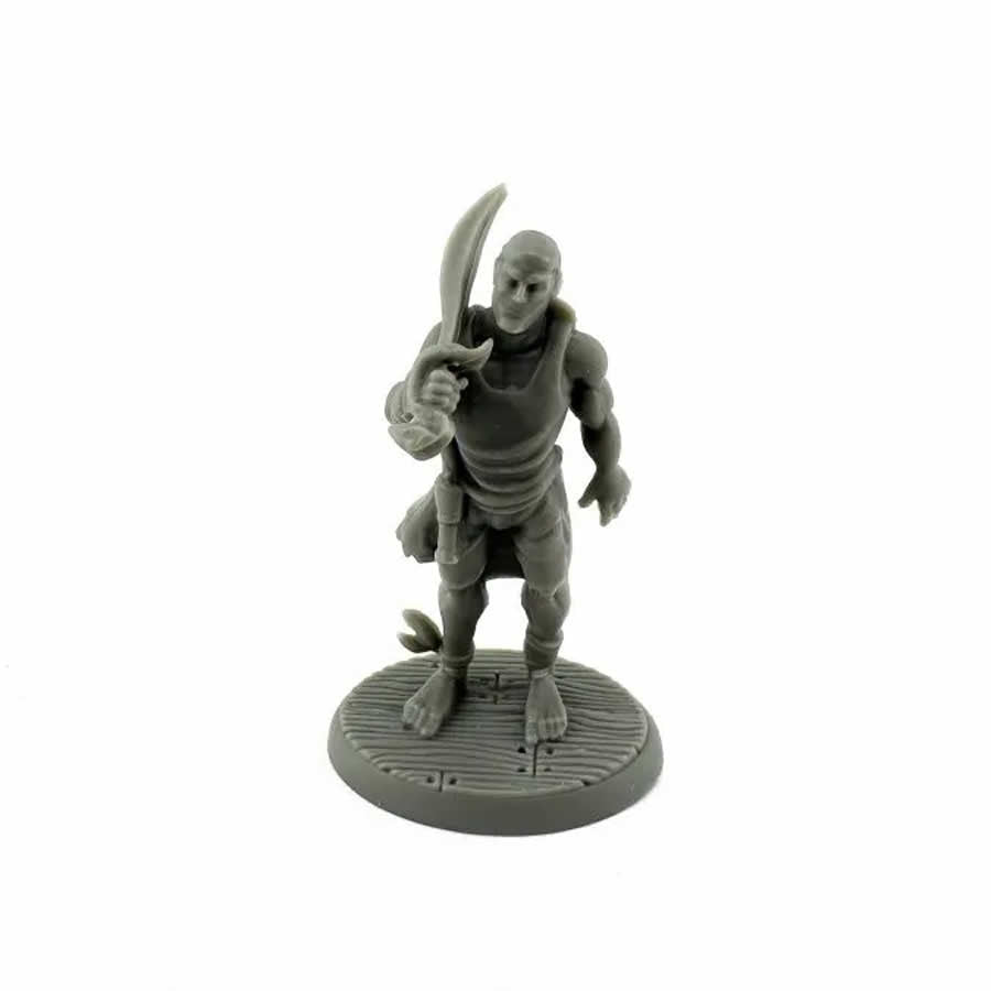 RPR20716 Pirate Rake Miniature 25mm Heroic Scale Figure Bones Black