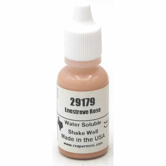 RPR29179 Enestreve Rose Acrylic Reaper Master Series Hobby Paint .5oz Dropper Bottle Reaper Miniatures