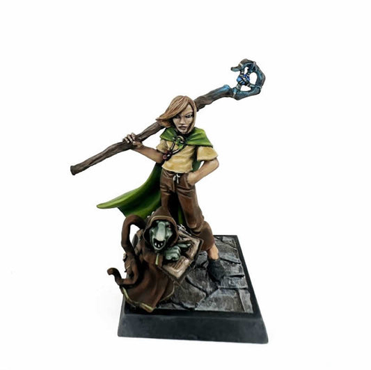 RPR30189 Young Wizard Miniature Figure 25mm Heroic Scale Reaper Bones USA Reaper Miniatures