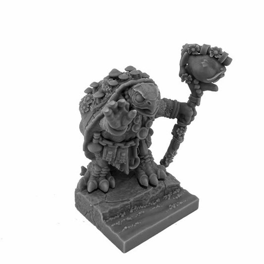 RPR30192 Koga Mossback Spike Druid Miniature Figure 25mm Heroic Scale Reaper Bones USA Reaper Miniatures