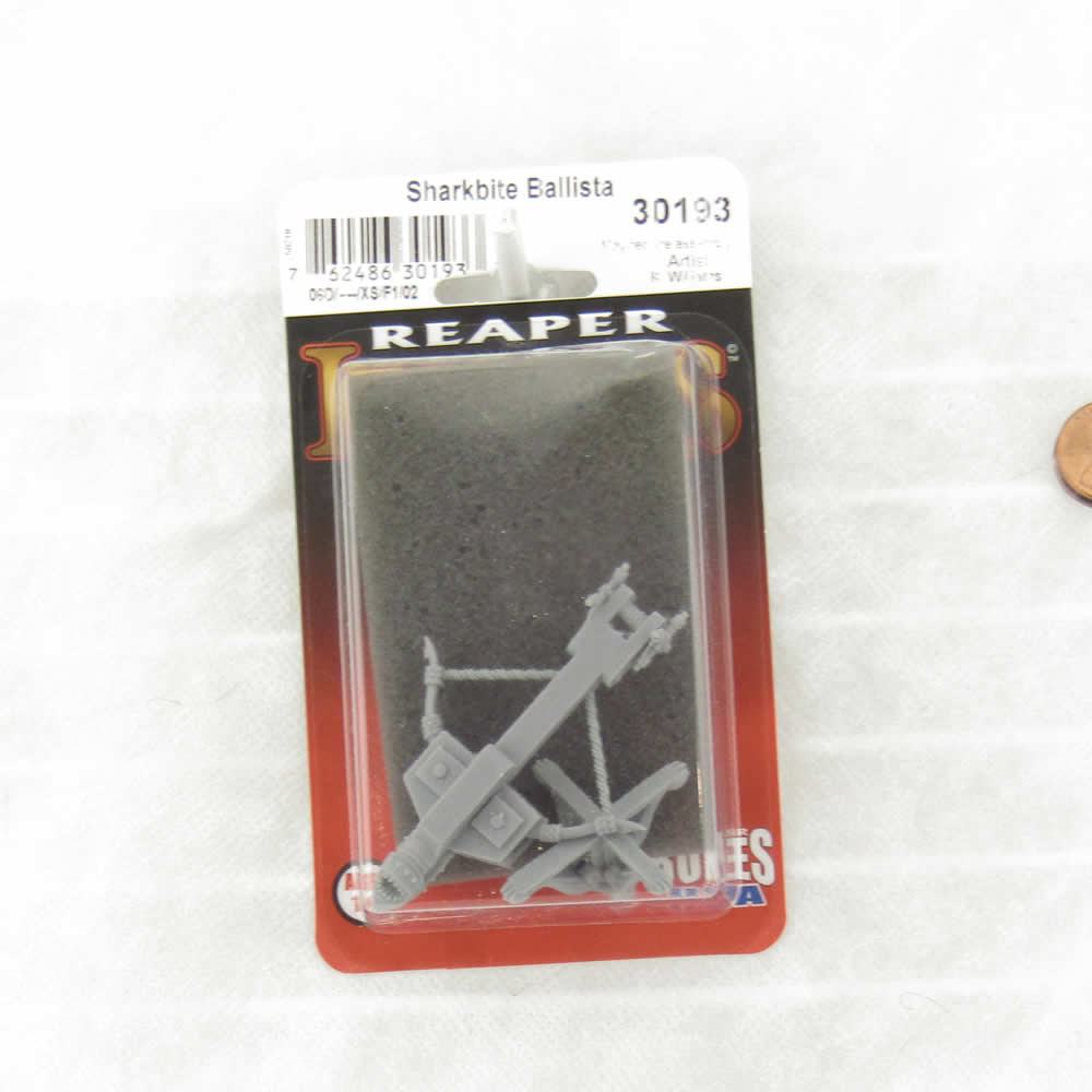 RPR30193 Sharkbite Ballista Miniature Figure 25mm Heroic Scale Reaper Bones USA