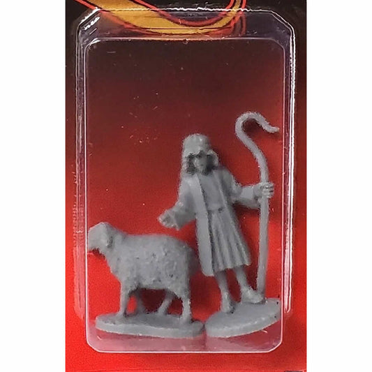 RPR30237 Shepherd and Sheep Miniature Figure 25mm Heroic Scale Reaper Bones USA