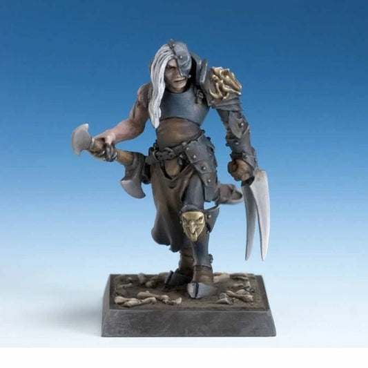 RPR30241 Chaos Champion Miniature Figure 25mm Heroic Scale Reaper Bones USA