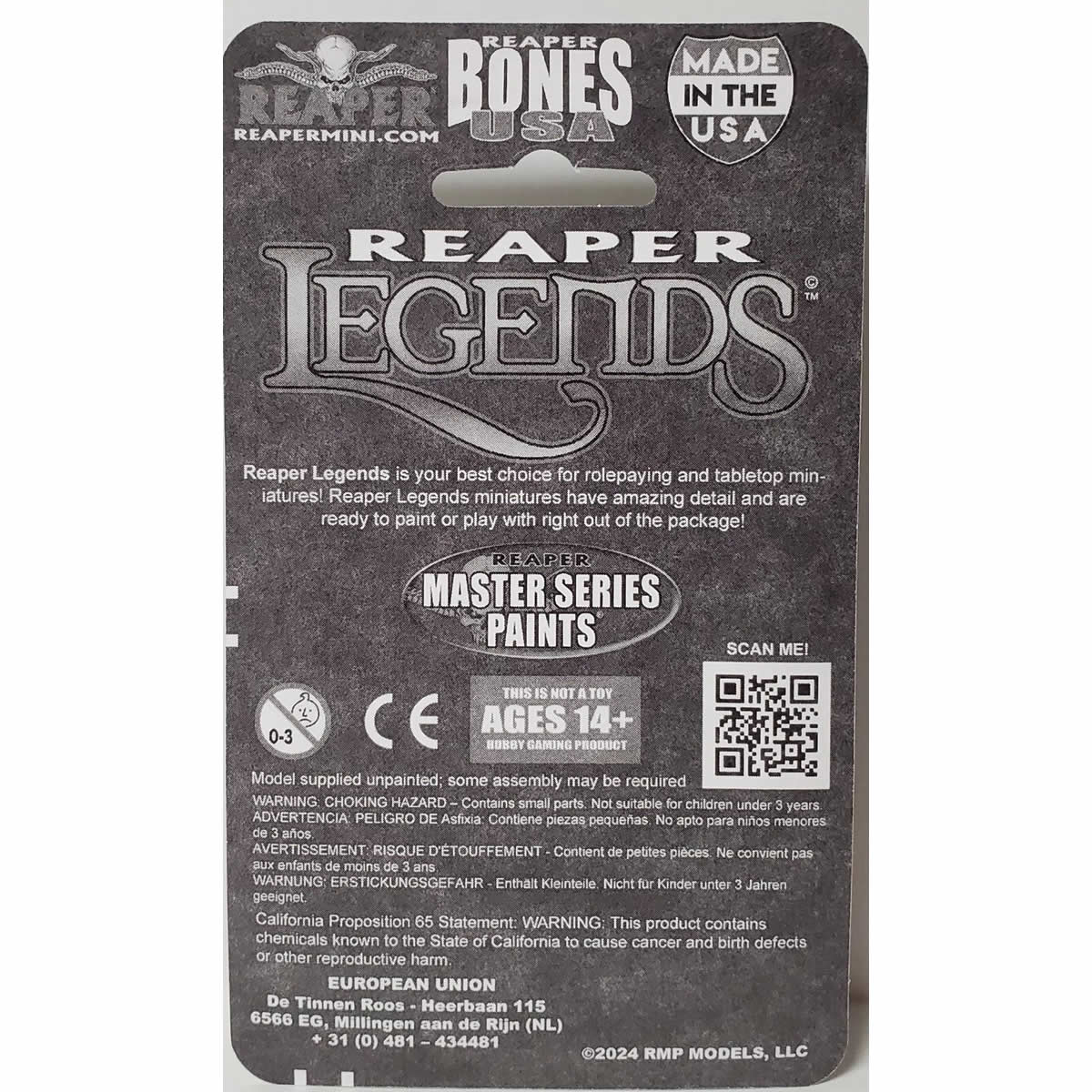 RPR30249 Bad Fairy Miniature Figure 25mm Heroic Scale Reaper Bones USA