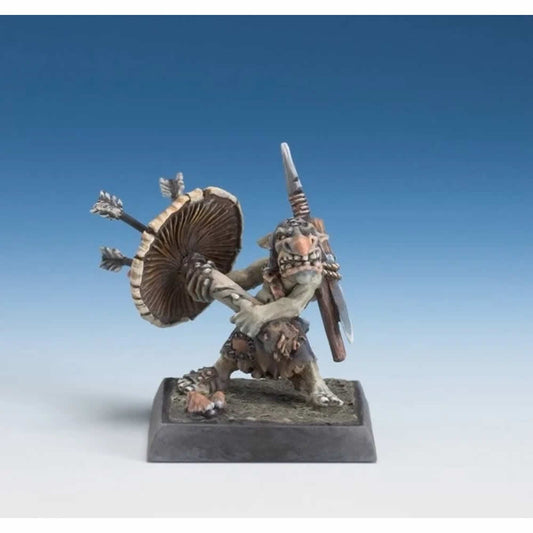 RPR30252 Goblin Champion Miniature Figure 25mm Heroic Scale Reaper Bones USA