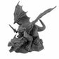 RPR30254 Mousling Knight of the Flame Wyrm on Dragon Miniature Figure 25mm Heroic Scale Reaper Bones USA