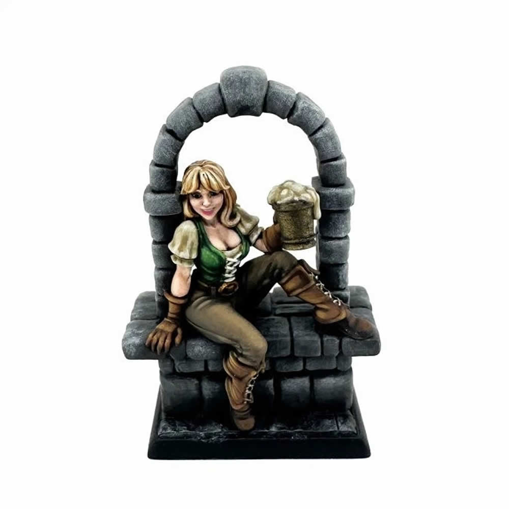 RPR30265 Maddie Oktoberfest Fraulein Miniature Figure 25mm Heroic Scale Reaper Bones USA