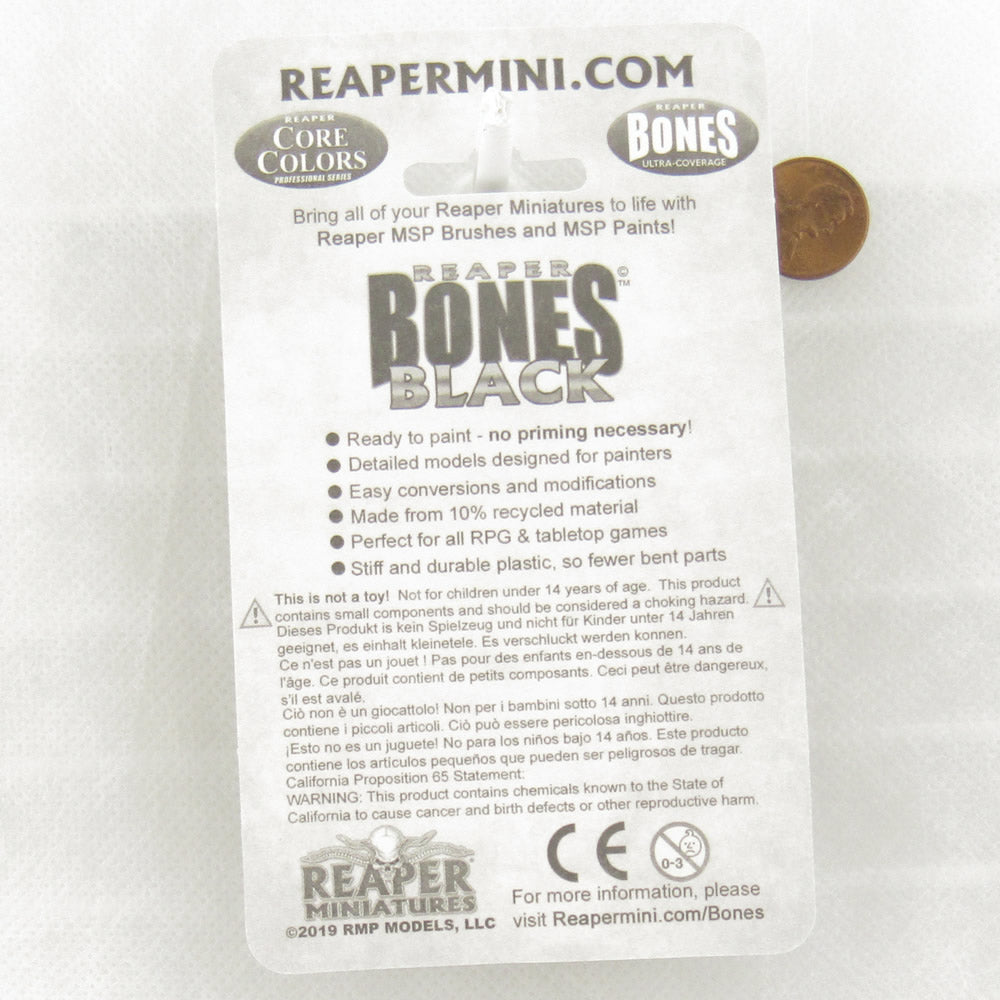 RPR44179 Nemean Lion Miniature 25mm Heroic Scale Figure Bones Black