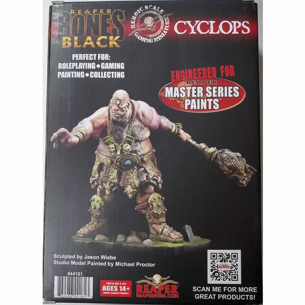 RPR44181 Cyclops Deluxe Boxed Set Miniature 25mm Heroic Scale Figure Bones Black